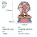 同趣航空港八音盒積木飛機主題手工diy拼裝航空音樂盒文創擺件男