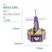 同趣浪漫摩天輪八音盒手工diy積木拼裝游樂園音樂盒桌面擺件禮物