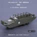 4D拼裝1/72二戰兩棲戰車模型軍事科教玩具鴨子登陸車靜態擺件