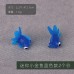 仿真小金魚玩具軟膠迷你硅膠小魚魚模型浮水海洋動物戲水撈魚