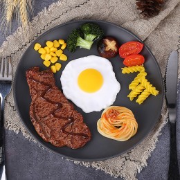 西餐仿真食材模型食品食物意面拍照拍攝道具牛排沙拉美食擺件