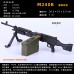 1:6 兵人軍事玩具專用武器4D拼裝槍模型巴雷特加特林AK47游戲道具