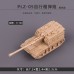 免拼裝 1/144二戰重型現代主戰坦克模型靜態成品虎式