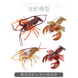 仿真龍蝦模型澳洲大號龍蝦海洋動物生物玩具波士頓大龍蝦道具擺件