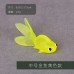 仿真小金魚玩具軟膠迷你硅膠小魚魚模型浮水海洋動物戲水撈魚