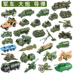 兵人軍事模型軍車坦克戰車防空大炮導彈場景擺設沙盤擺件造景道具