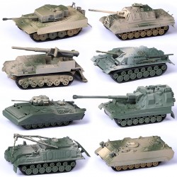 4D拼裝靜態模型二戰德軍重型主戰坦克裝甲戰車獵虎式1:72軍事玩具