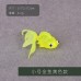 仿真小金魚玩具軟膠迷你硅膠小魚魚模型浮水海洋動物戲水撈魚