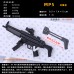 1:6 兵人軍事玩具專用武器4D拼裝槍模型巴雷特加特林AK47游戲道具