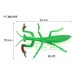 環保塑膠材質螳螂模型仿真昆蟲動物兒童禮品早教學道具整蠱玩具