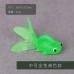 仿真小金魚玩具軟膠迷你硅膠小魚魚模型浮水海洋動物戲水撈魚