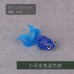 仿真小金魚玩具軟膠迷你硅膠小魚魚模型浮水海洋動物戲水撈魚