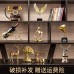 電視柜輕奢酒柜裝飾品擺件辦公室大氣展示柜擺設書柜柜子工藝品