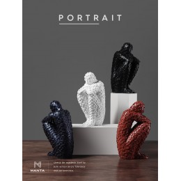 簡約現代輕奢創意人物辦公室擺件家居客廳酒柜雕塑石膏雕像裝飾品 簡約現代輕奢創意人物辦公室擺件家居客廳酒柜雕塑石膏雕像裝飾品