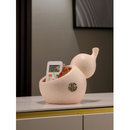 創意葫蘆擺件入戶玄關放鑰匙收納置物架新中式家居裝飾品喬遷禮物