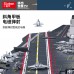 中國航母003號福建艦航空軍事積木軍艦高難度模型拼裝玩具巨大型