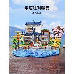 【新品】奇妙積木keeppley上關花大理建筑拼裝玩具中式街景模型