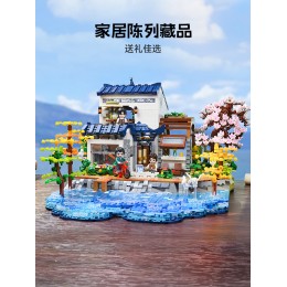 【新品】奇妙積木keeppley上關花大理建筑拼裝玩具中式街景模型