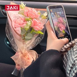 JAKI佳奇積木花束網紅浪漫ins風拼裝女神節生日禮物送女友閨蜜diy